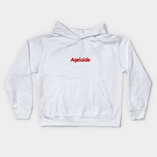 Aqelaide name. Personalized gift for birthday your friend. Kids Hoodie